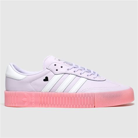 adidas samba lilac trainers